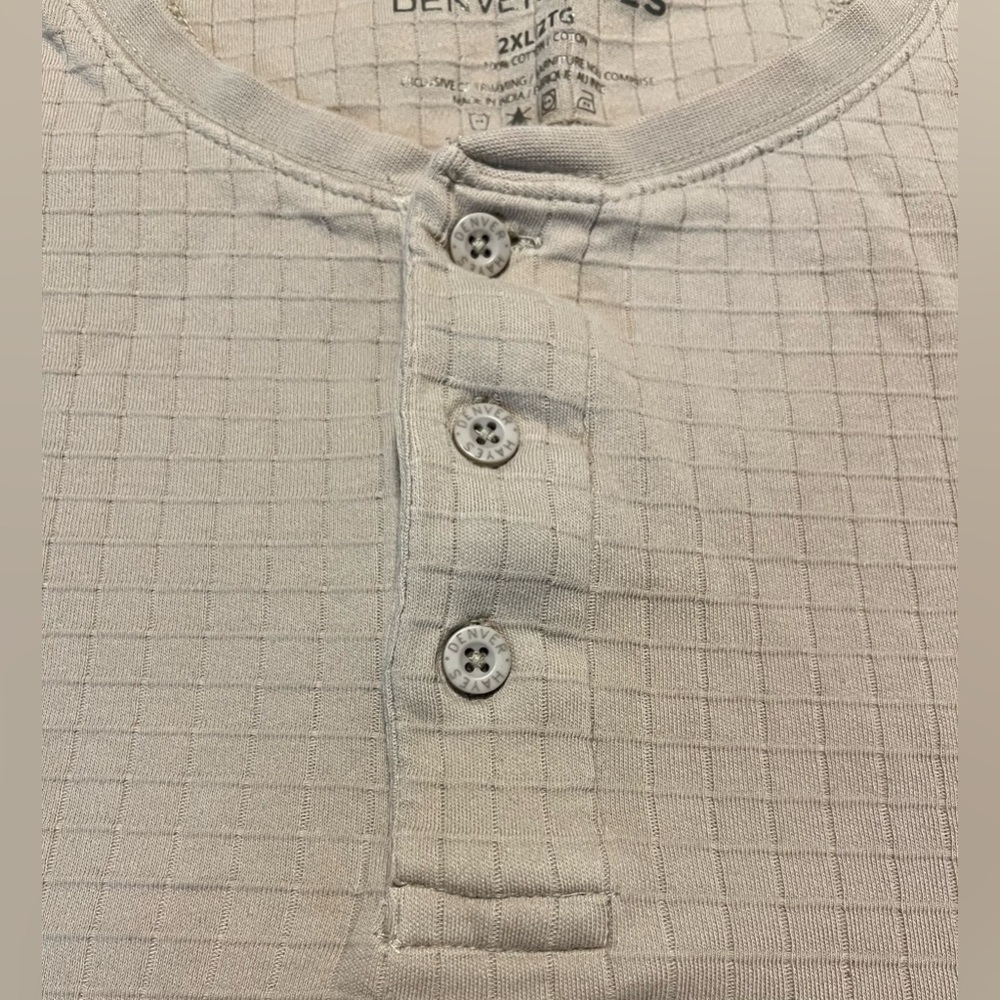 Men’s 2 piece PJ’s or lounging outfit.
